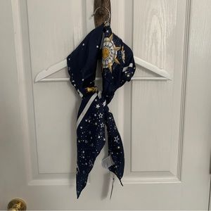 NWT Chicos star sign astrology silk scarf